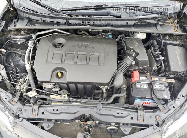2T1BURHE8KC195968 2019 TOYOTA COROLLA Черный Вид задней части салона
