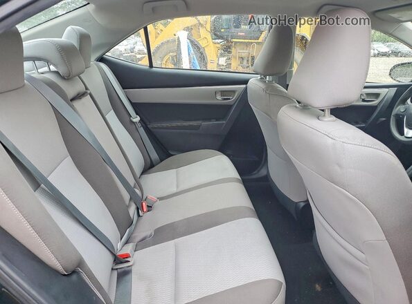 2T1BURHE8KC195968 2019 TOYOTA COROLLA Черный Вид задних сидений