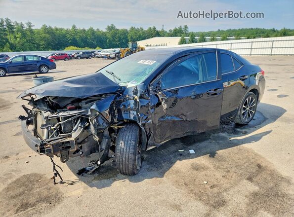 2T1BURHE8KC208248 2019 TOYOTA COROLLA Black Rear left