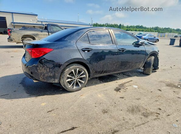 2T1BURHE8KC208248 2019 TOYOTA COROLLA Black Rear view