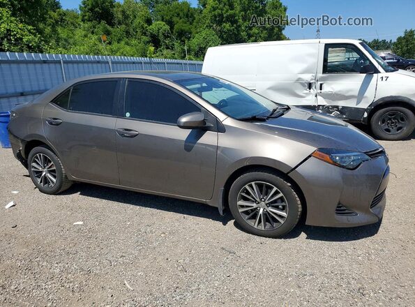 2T1BURHE8KC216737 2019 TOYOTA COROLLA Gray Передня права чверть