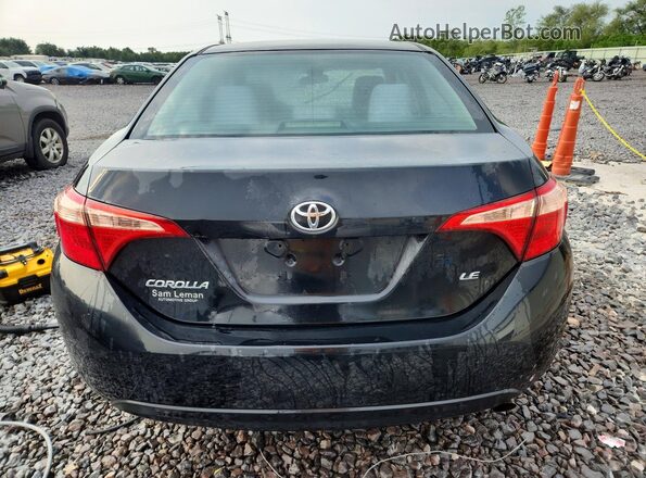 2T1BURHE8KC232260 2019 TOYOTA COROLLA Black Widok z tyłu