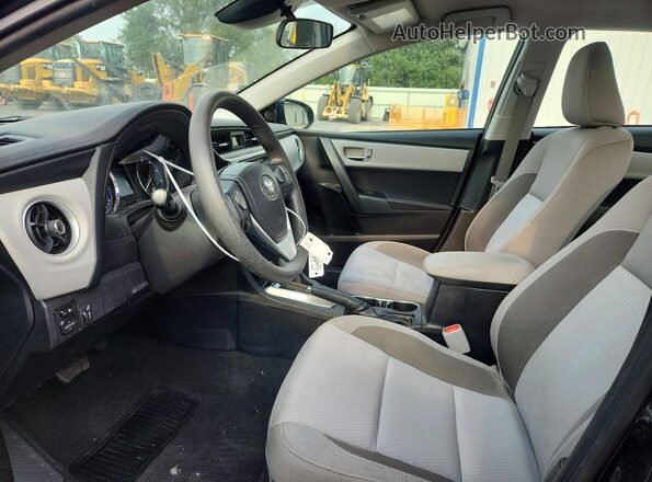 2T1BURHE8KC232260 2019 TOYOTA COROLLA Black Widok wnętrza z przodu