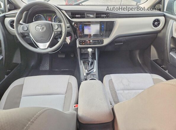 2T1BURHE8KC232260 2019 TOYOTA COROLLA Black Widok deski rozdzielczej