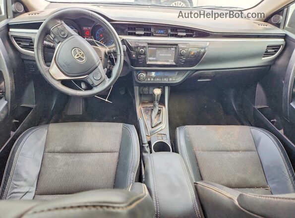 2T1BURHE9GC489998 2016 TOYOTA COROLLA Blue Vista del salpicadero