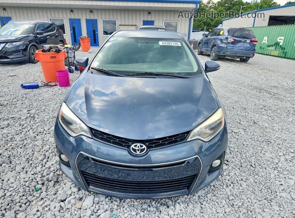 2T1BURHE9GC489998 2016 TOYOTA COROLLA Blue Vista frontal