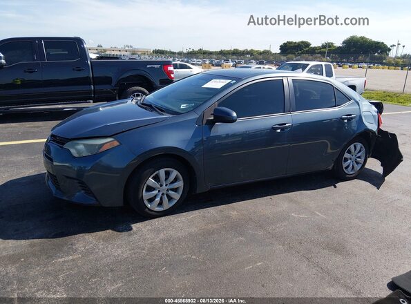 2T1BURHE9GC496336 2016 TOYOTA COROLLA Серый Передняя левая четверть