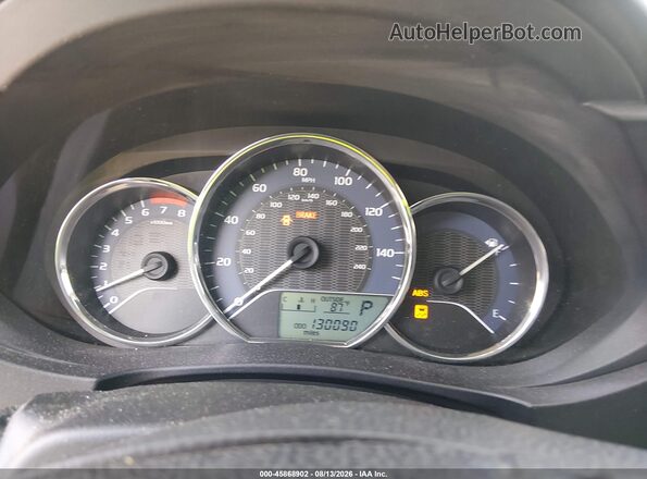 2T1BURHE9GC496336 2016 TOYOTA COROLLA Серый Вид задних сидений