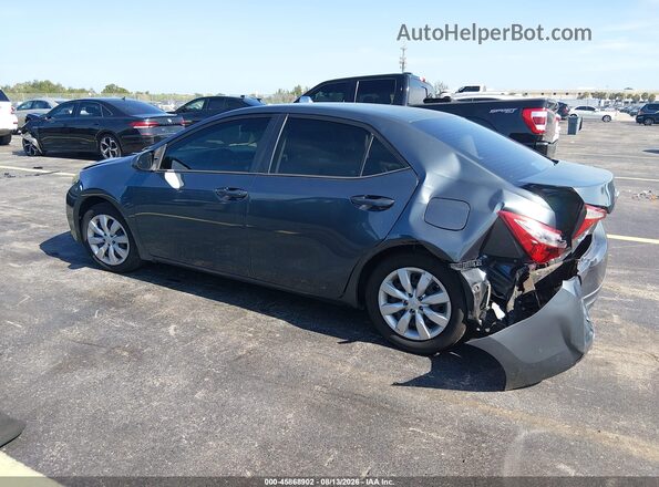 2T1BURHE9GC496336 2016 TOYOTA COROLLA Серый Задняя левая четверть