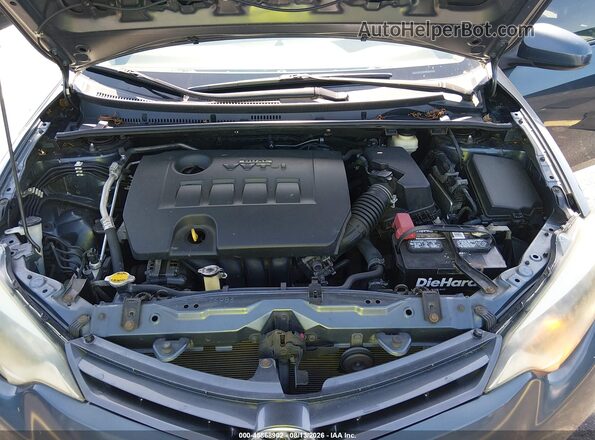 2T1BURHE9GC496336 2016 TOYOTA COROLLA Серый Вид сзади