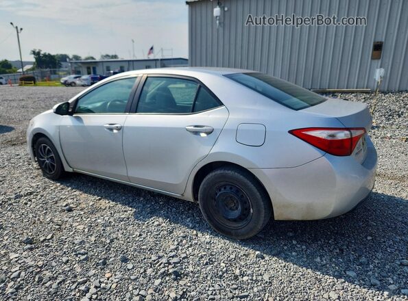 2T1BURHE9GC506251 2016 TOYOTA COROLLA Silver Rear left