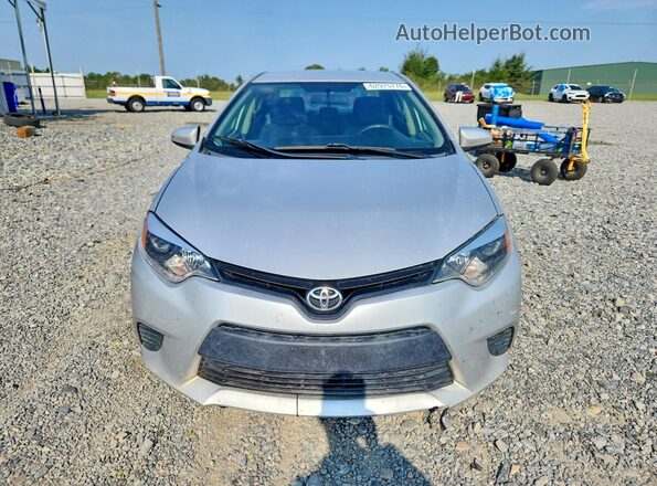 2T1BURHE9GC506251 2016 TOYOTA COROLLA Silver Front view