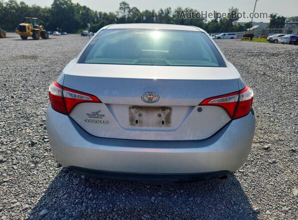 2T1BURHE9GC506251 2016 TOYOTA COROLLA Silver Rear view