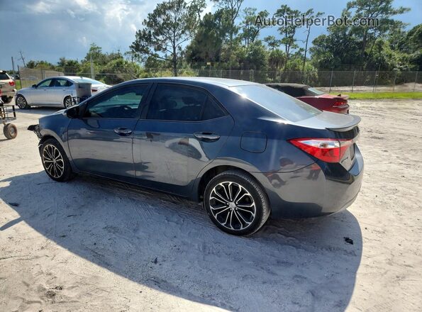 2T1BURHE9GC553666 2016 TOYOTA COROLLA Gray Rear left