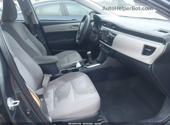 2T1BURHE9GC575599 2016 TOYOTA COROLLA Blue Widok wnętrza z przodu