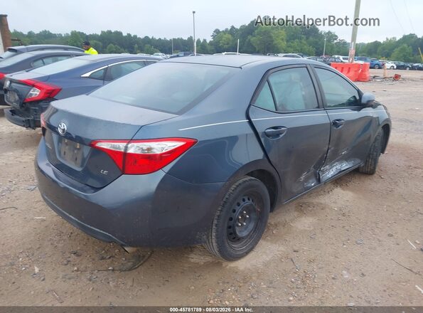 2T1BURHE9GC575599 2016 TOYOTA COROLLA Blue Tył prawy