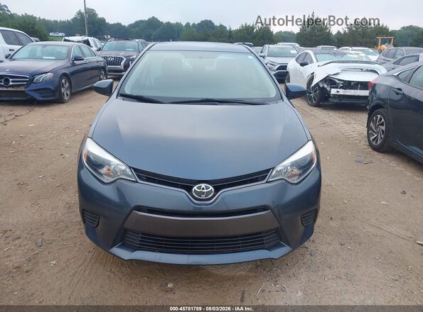 2T1BURHE9GC575599 2016 TOYOTA COROLLA Blue Widok zestawu wskaźników