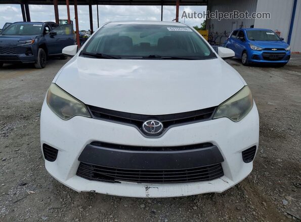 2T1BURHE9GC581600 2016 TOYOTA COROLLA White Vista frontal