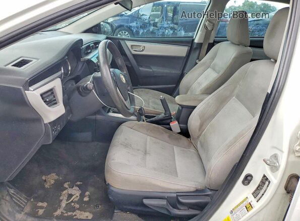 2T1BURHE9GC581600 2016 TOYOTA COROLLA White Vista interior delantera