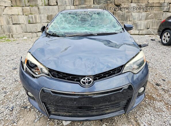 2T1BURHE9GC582486 2016 TOYOTA COROLLA Gray Դիմացի տեսք