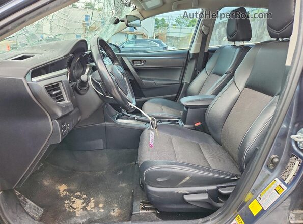 2T1BURHE9GC582486 2016 TOYOTA COROLLA Gray Սալոնի դիմացի տեսք