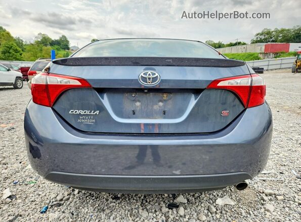 2T1BURHE9GC582486 2016 TOYOTA COROLLA Gray Հետևի տեսք