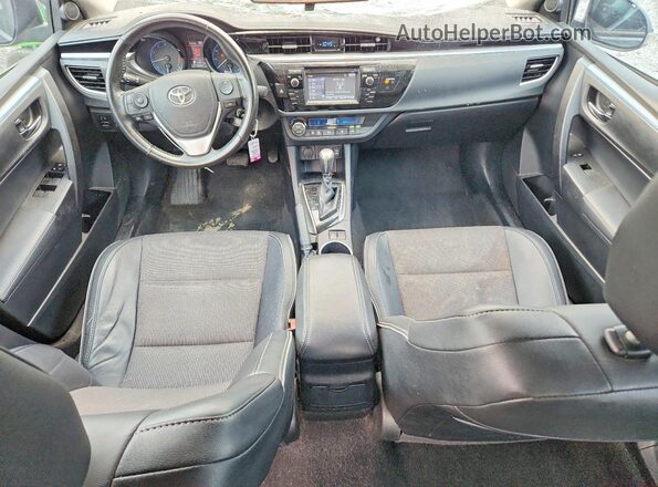 2T1BURHE9GC582486 2016 TOYOTA COROLLA Gray Առջևի վահանակի տեսք