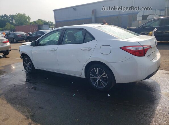2T1BURHE9GC590586 2016 TOYOTA COROLLA White Задня ліва чверть