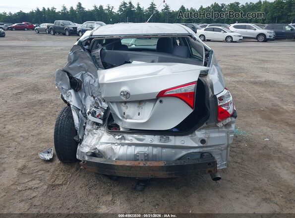 2T1BURHE9GC591737 2016 TOYOTA COROLLA Silver Vista frontal