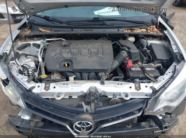 2T1BURHE9GC591737 2016 TOYOTA COROLLA Silver Vista trasera