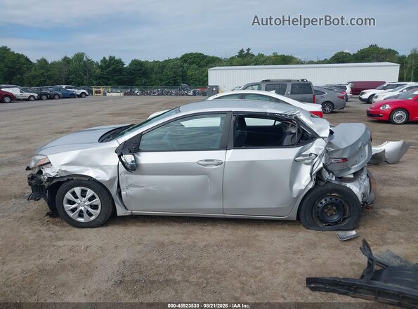 2T1BURHE9GC591737 2016 TOYOTA COROLLA Silver 