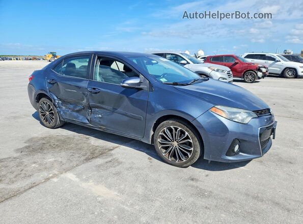 2T1BURHE9GC616328 2016 TOYOTA COROLLA Teal Front right