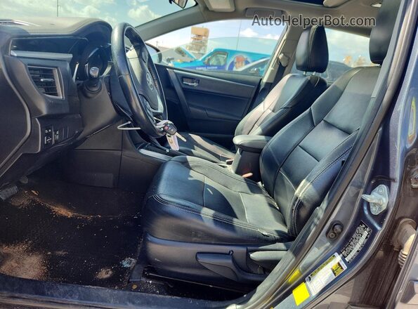 2T1BURHE9GC616328 2016 TOYOTA COROLLA Teal Front interior view