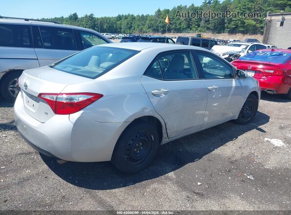 2T1BURHE9GC656375 2016 TOYOTA COROLLA Silver Tył prawy