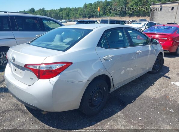 2T1BURHE9GC656375 2016 TOYOTA COROLLA Silver 