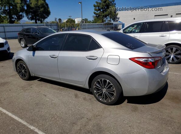 2T1BURHE9GC663763 2016 TOYOTA COROLLA Silver Rear left