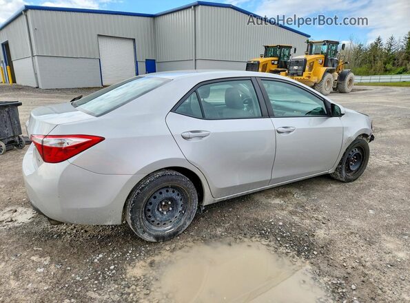 2T1BURHE9GC675668 2016 TOYOTA COROLLA Silver Rear right