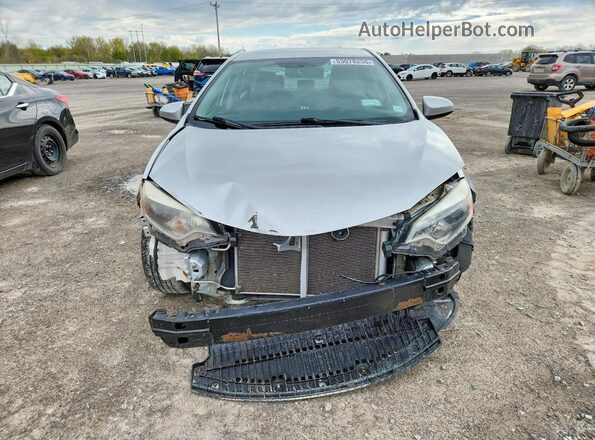 2T1BURHE9GC675668 2016 TOYOTA COROLLA Silver Front view