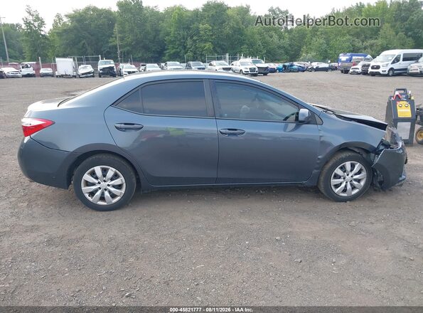 2T1BURHE9GC742110 2016 TOYOTA COROLLA Gray Rear interior view
