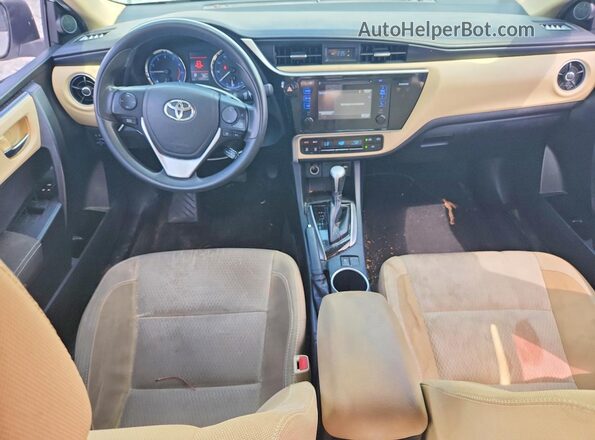 2T1BURHE9HC770488 2017 TOYOTA COROLLA White Widok deski rozdzielczej