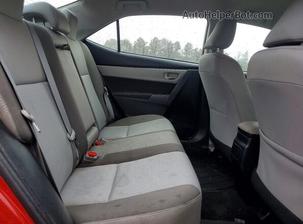 2T1BURHE9HC789929 2017 TOYOTA COROLLA Красный Вид задних сидений
