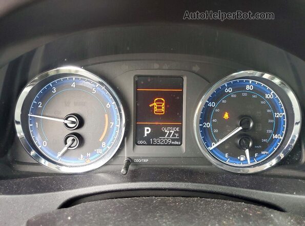 2T1BURHE9HC789929 2017 TOYOTA COROLLA Красный Вид щитка приборов