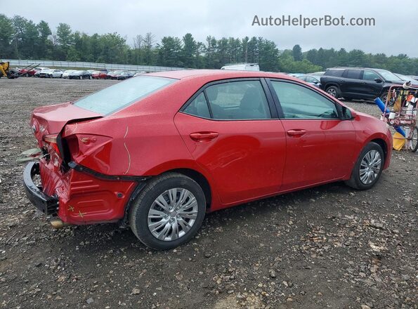 2T1BURHE9HC789929 2017 TOYOTA COROLLA Красный Задняя правая четверть