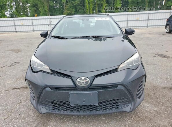2T1BURHE9HC808060 2017 TOYOTA COROLLA Black Front view