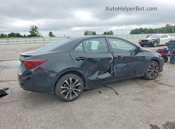 2T1BURHE9HC808060 2017 TOYOTA COROLLA Black Rear right
