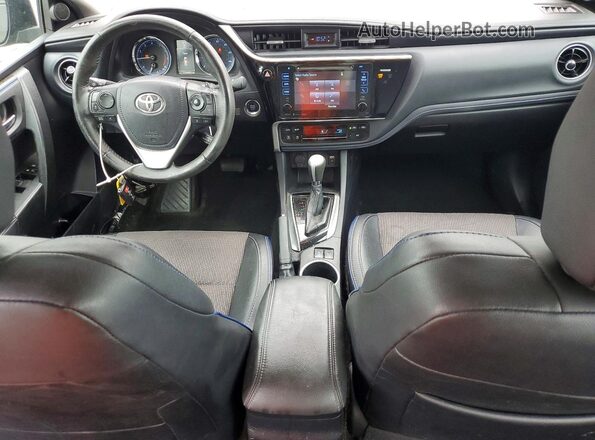 2T1BURHE9HC808060 2017 TOYOTA COROLLA Black Dashboard view