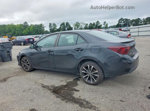 2T1BURHE9HC808060 2017 TOYOTA COROLLA Black Rear left