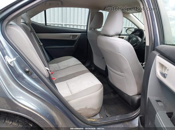 2T1BURHE9HC814747 2017 TOYOTA COROLLA Gray Vista de la etiqueta del VIN