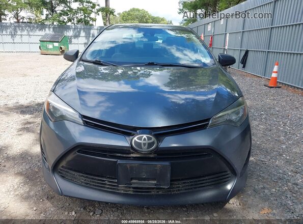 2T1BURHE9HC814747 2017 TOYOTA COROLLA Gray Vista del cuadro de instrumentos