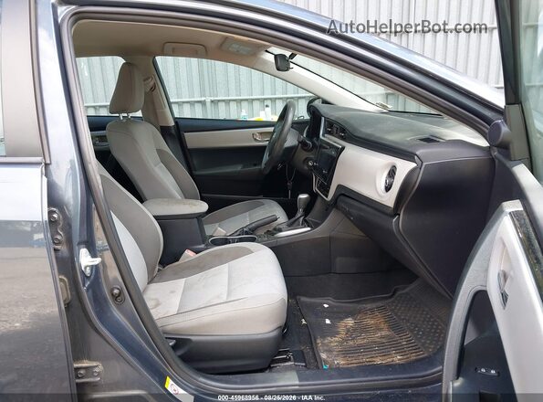2T1BURHE9HC814747 2017 TOYOTA COROLLA Gray Vista interior delantera